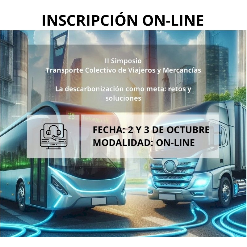 Entrada (2 y 3 de octubre) para II Simposio Transporte // Modo: on-line